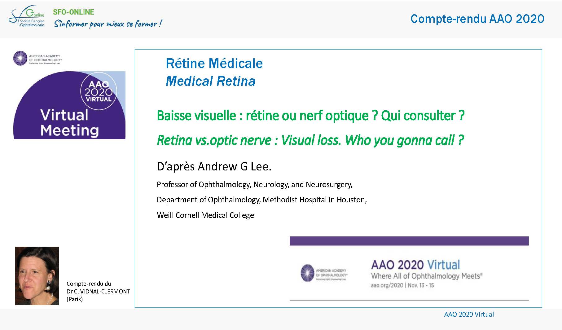 AAO 2020 Virtual _ Rétine ou NO _ C VIGNAL
