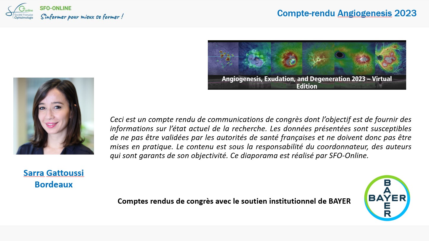 Compte rendu du Dr Sarra GATTOUSSI