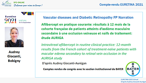 Euretina 2021 Audrey Giocanti