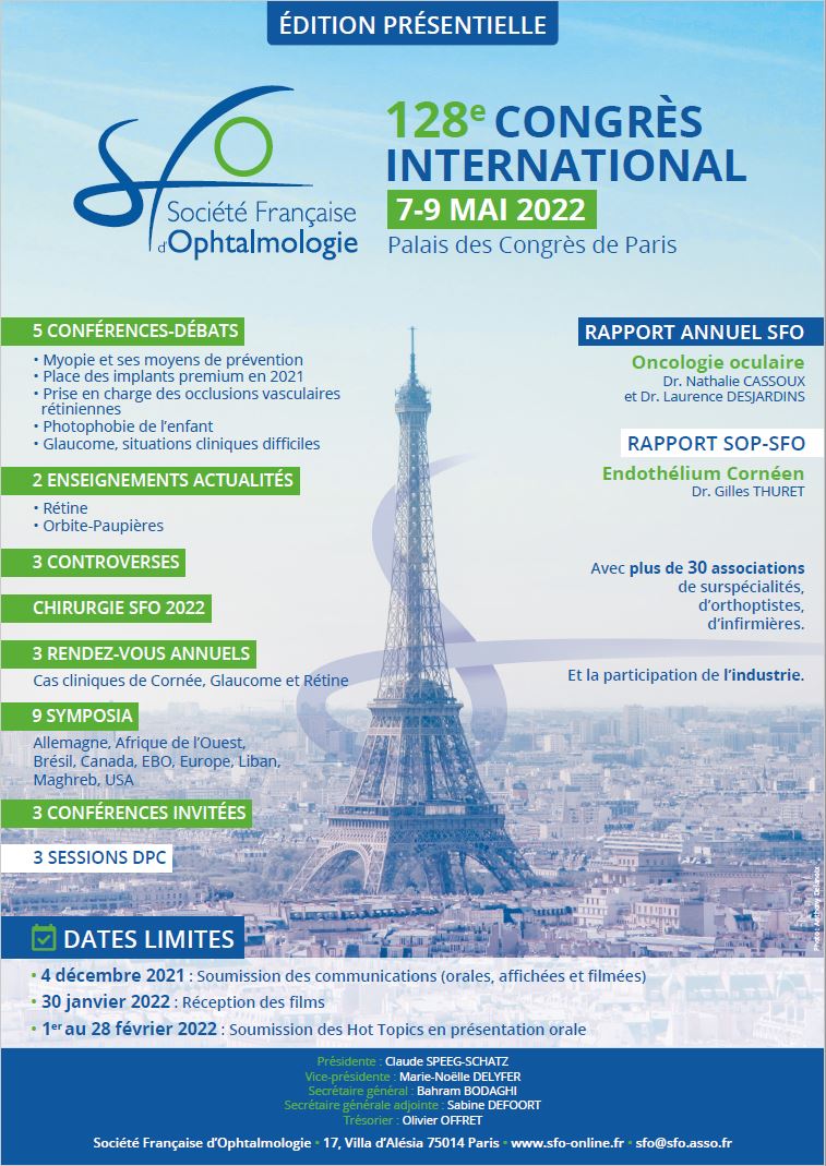 Affiche congres 2022