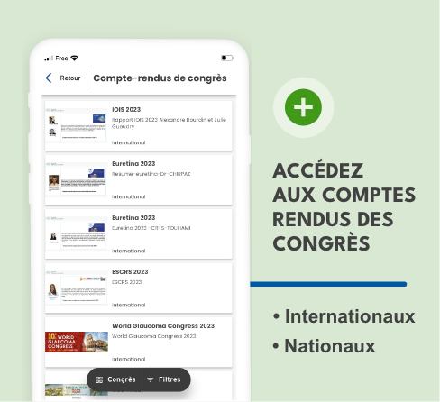 Accédez aux comptes rendus internationaux et nationaux de la SFO