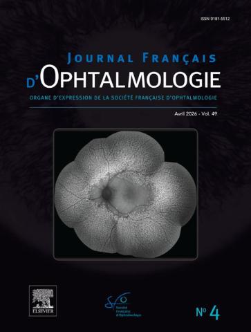 Vol 49 - N° 4 - Avril 2026